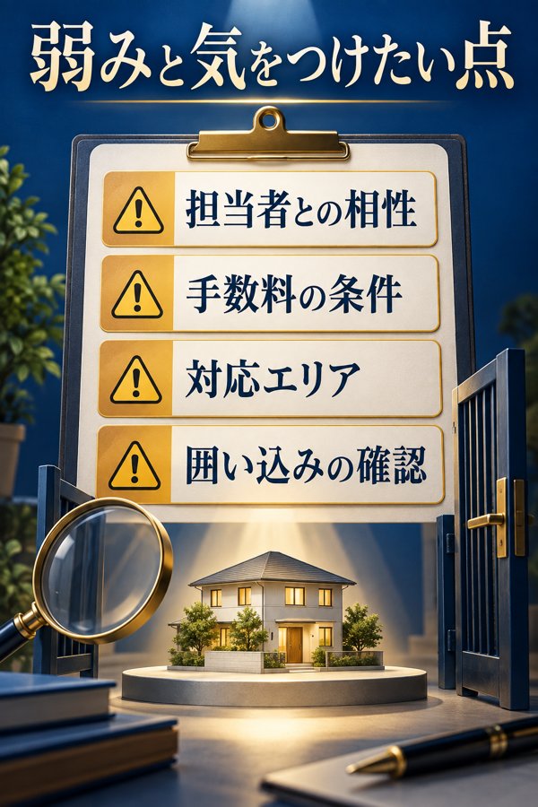 口コミ・評判に見る弱みと気をつけたい点