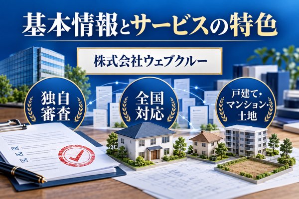 ズバット不動産売却の基本情報と運営会社・サービスの特色