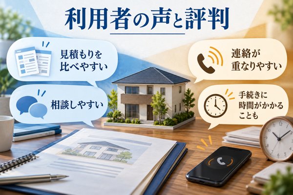 ズバット不動産売却の利用者の声と評判