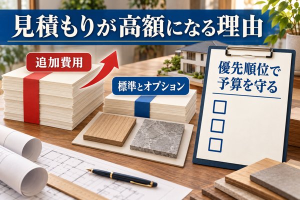 住友林業の見積もりが高額になる理由と予算超過を防ぐための対策