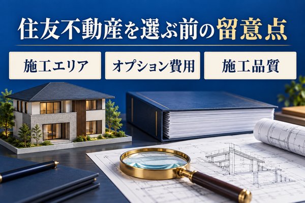 住友不動産を選ぶ前に知りたい弱点と留意点