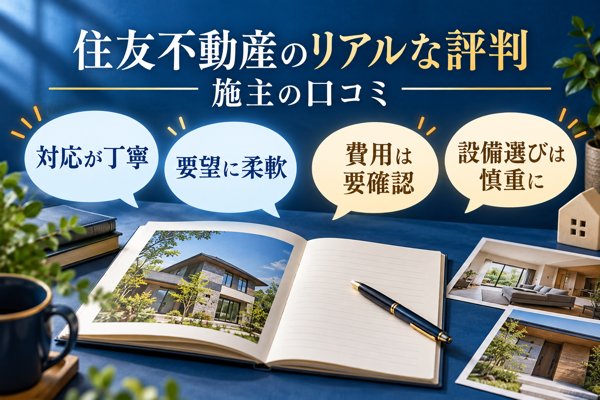 住友不動産のリアルな評判と施主の口コミ