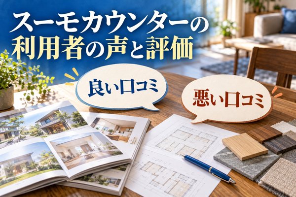 スーモカウンターの利用者の声と評価