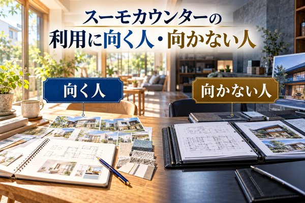 スーモカウンターの利用に向く人・向かない人