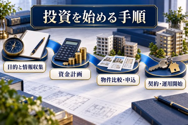 トーシンパートナーズで投資を始める手順|申し込みから運用開始までの道のり