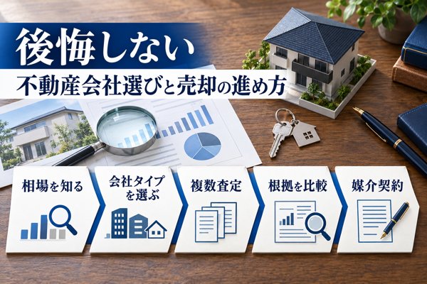 後悔を避けるための東京の不動産会社選びと売却の進め方