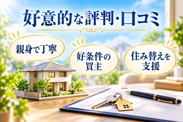 東急リバブルに寄せられた好意的な評判・口コミ