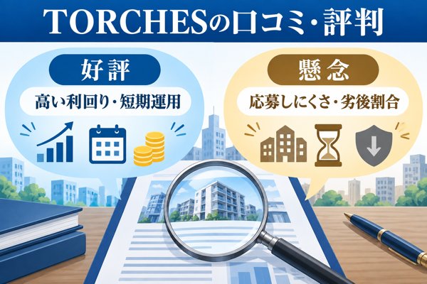 TORCHES(トーチーズ)の口コミと評判