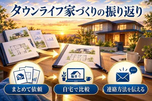 タウンライフ家づくりの振り返り