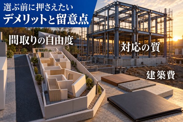 トヨタホームを選ぶ前に押さえたいデメリットと留意点