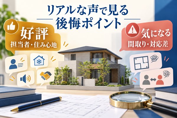 利用者のリアルな声から見るトヨタホームの後悔ポイント