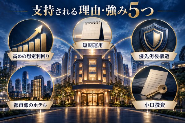 トリニティファンドが支持される理由・強み5つ