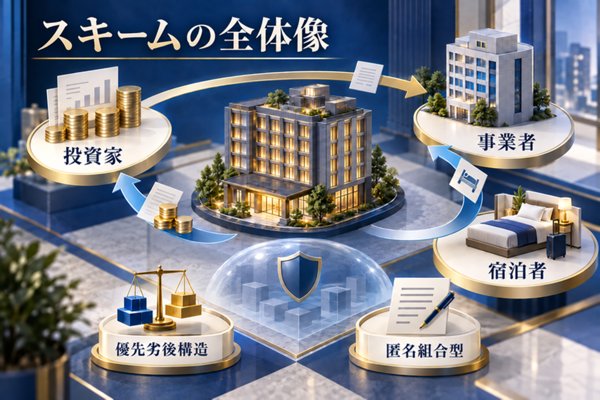 トリニティファンドを支えるスキームの全体像