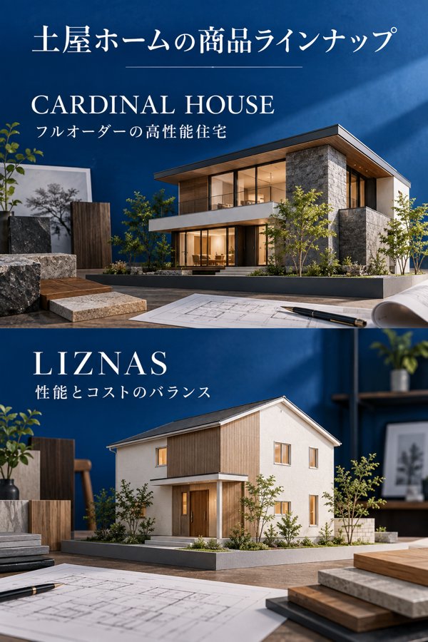 土屋ホームの商品ラインナップの特徴