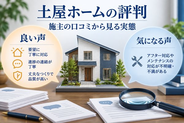 土屋ホームの評判は悪いのか、施主の口コミから見る実態