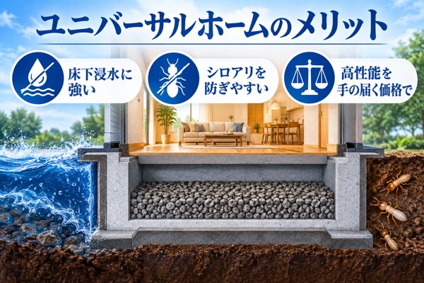 ユニバーサルホームを選ぶメリット