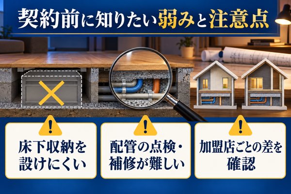 ユニバーサルホームと契約する前に知っておきたい弱みと注意点