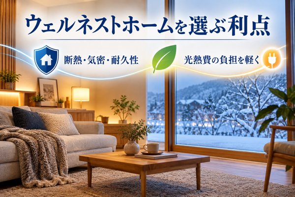 ウェルネストホームを選ぶ利点