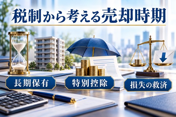 税制面で考えるマンション売却のタイミング