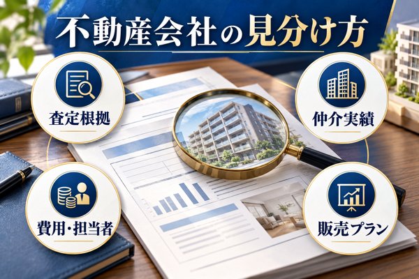 マンション売却を任せる不動産会社の見分け方