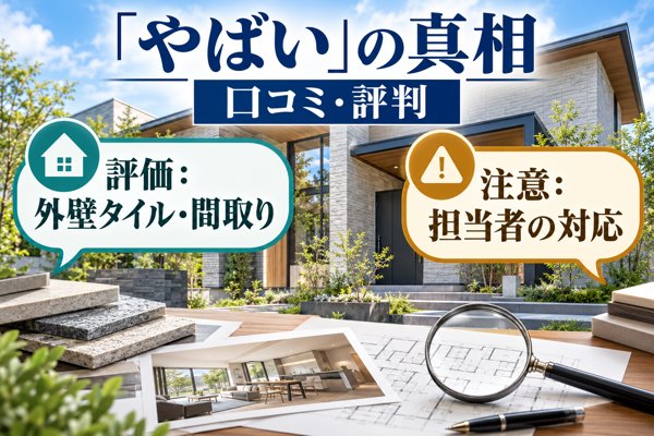 「ウィザースホームはやばい」の真相と施主の口コミ・評判