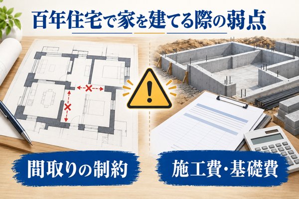 百年住宅で家を建てる際の弱点