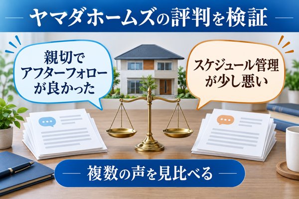 ヤマダホームズの評判はひどいのか、施主の声で検証