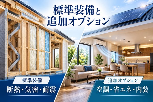 ヤマト住建の標準装備と追加できるオプション