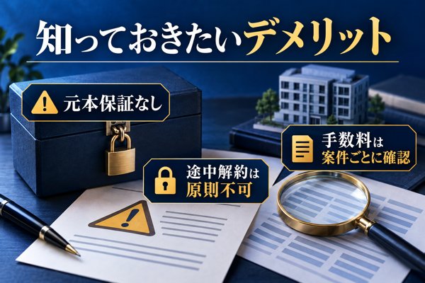 ヤマワケエステートで知っておきたいデメリット
